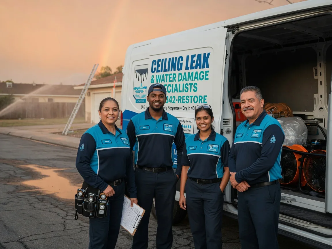 Ceiling Leak Cleanup company in Vanderwagen, NM