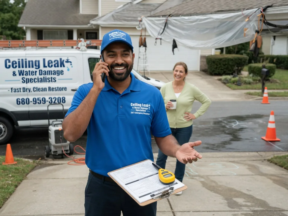Ceiling Leak Cleanup Vanderwagen, NM FAQs
